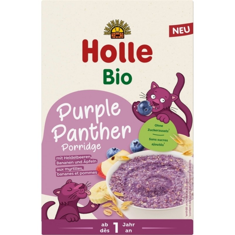 BIO Kaszka bezmleczna owsiana z jagodami, bananami i jabłkami – Holle 200 g