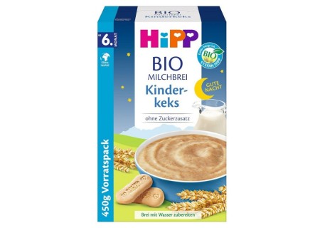 Kaszka mleczna z biszkoptem – Hipp 450 g