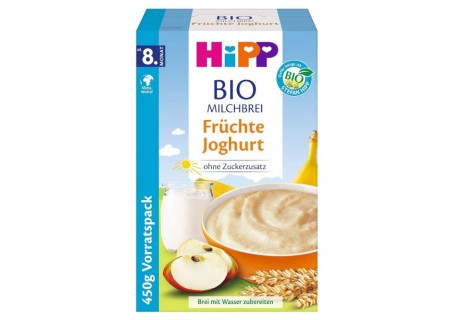 Kaszka mleczno-zbożowa Owoce–Jogurt – Hipp 450 g