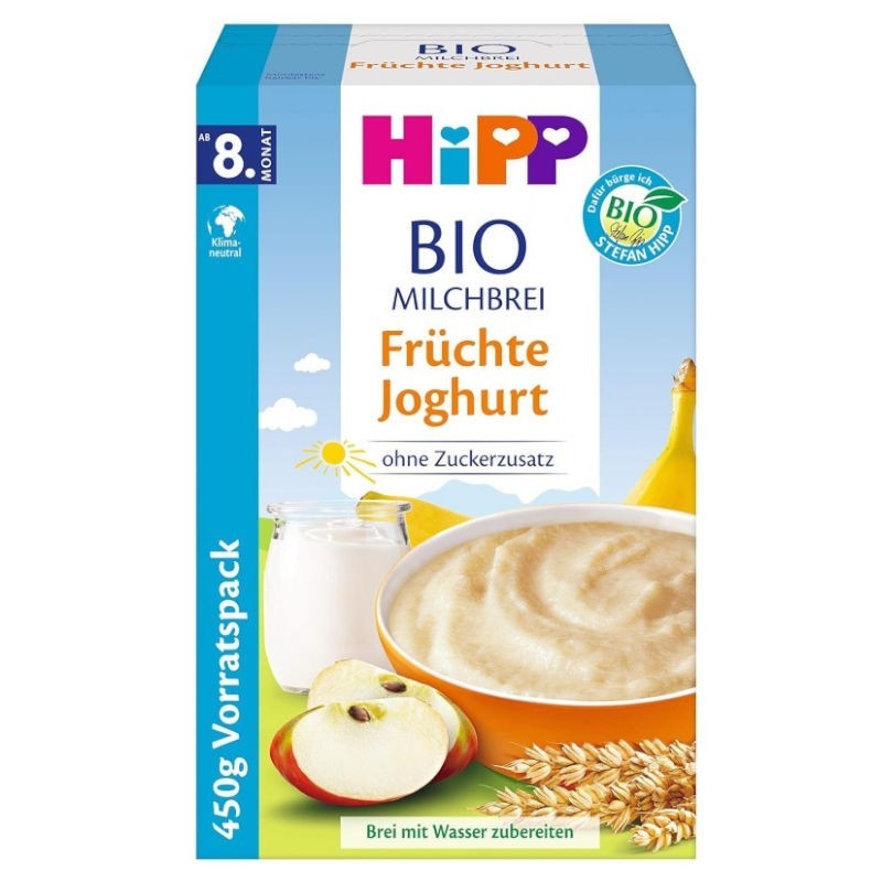 Kaszka mleczno-zbożowa Owoce–Jogurt – Hipp 450 g