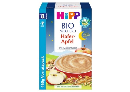 Kaszka mleczna owsianka z jabłkiem – Hipp 450 g