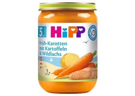 Łosoś, marchewka, ziemniaczki – Hipp 190 g