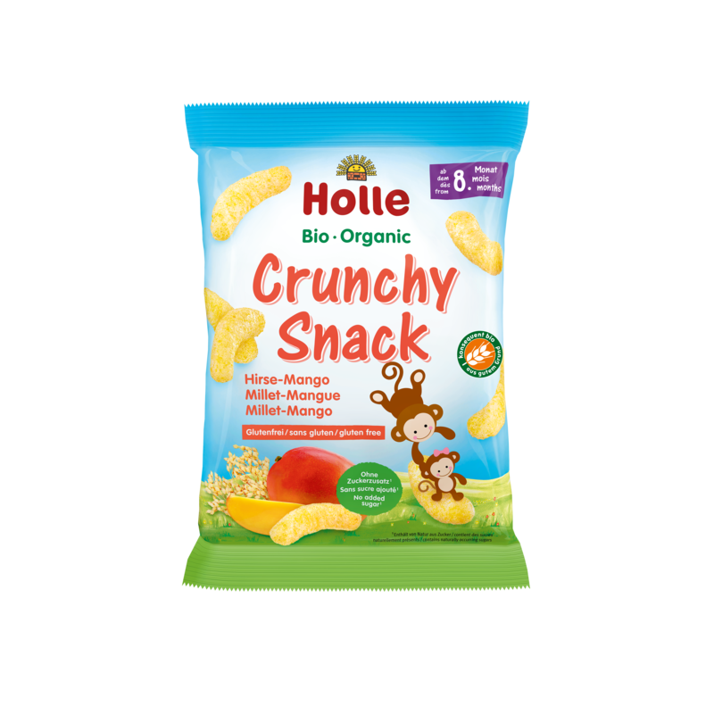 Chrupki jaglane o smaku mango – Holle 25 g