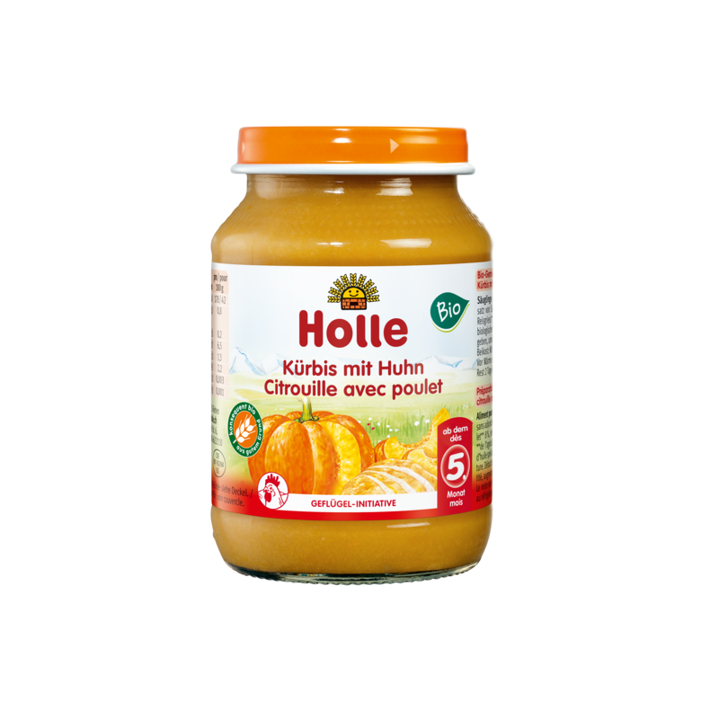 Dynia z kurczakiem BIO – Holle 190 g