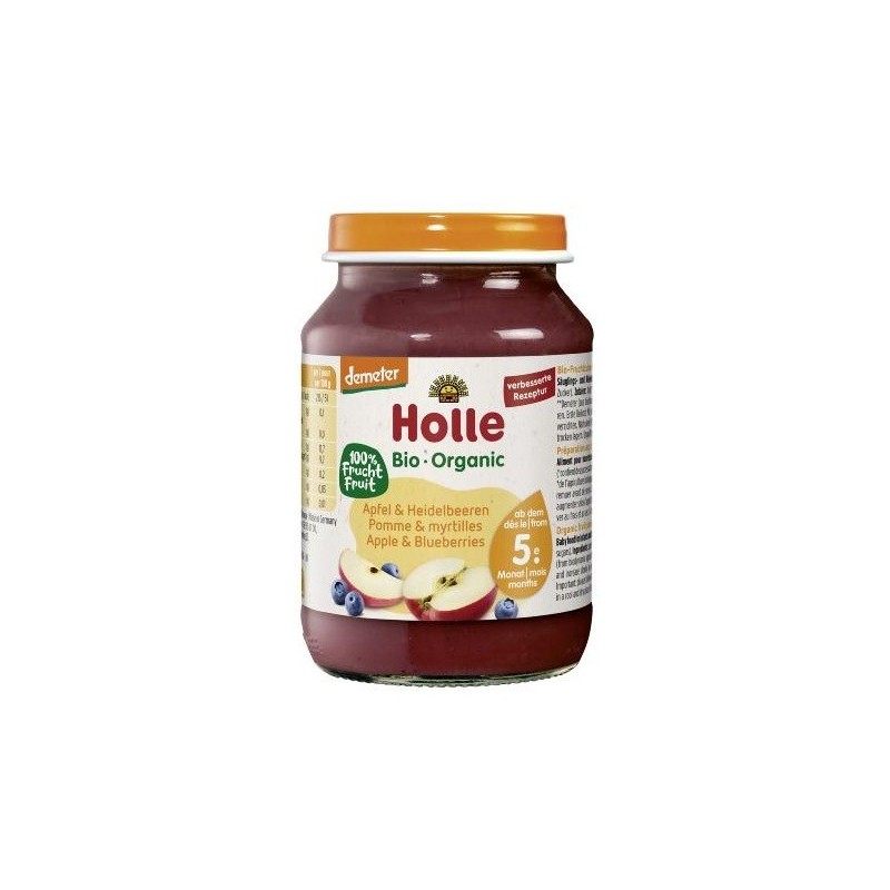 Jabłko – borówka DEMETER BIO – Holle 190 g