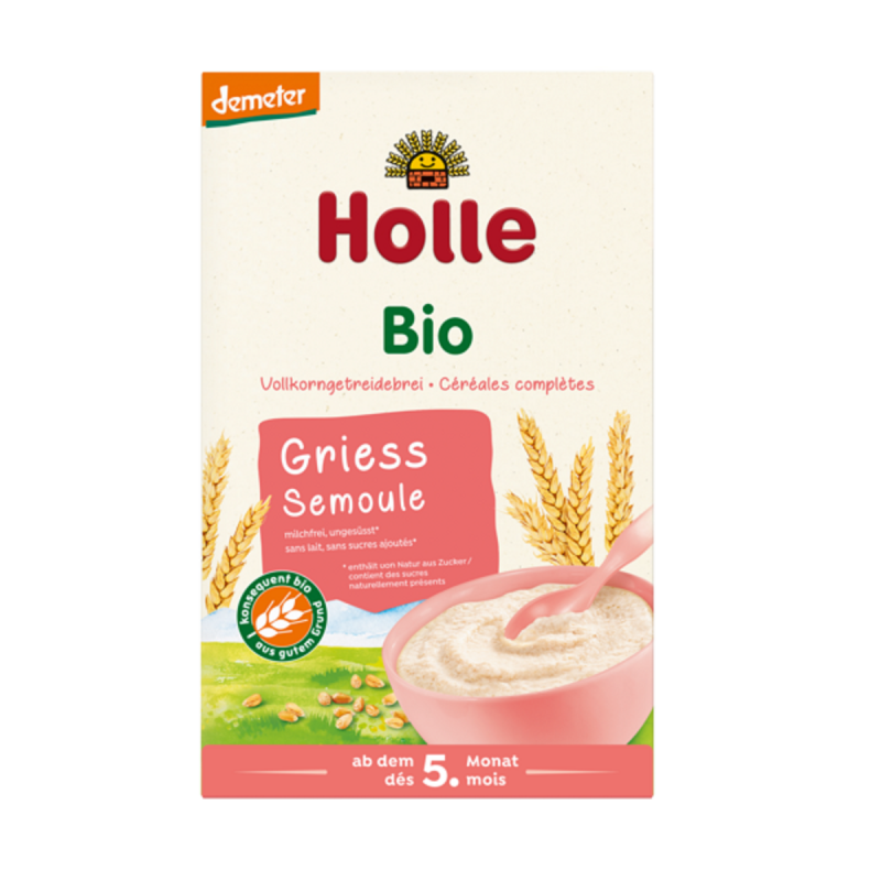 Kaszka pszenna od 5. miesiąca BIO – Holle 250 g