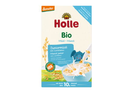 Musli Junior z płatkami kukurydzianymi BIO – Holle 250 g
