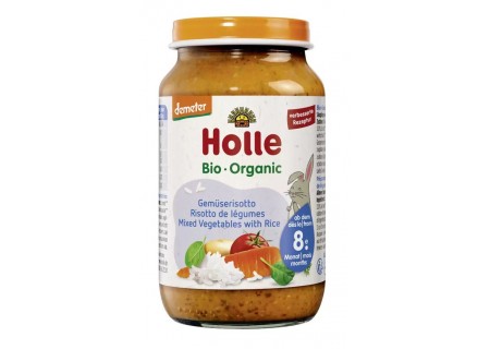 Warzywa z ryżem – Holle 220 g