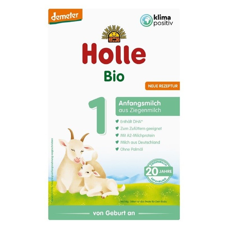 Mleko kozie 1 początkowe dla niemowląt – Holle 400 g