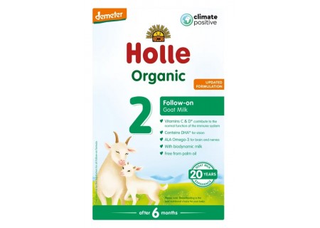 Mleko kozie 2 następne dla niemowląt – Holle 400 g