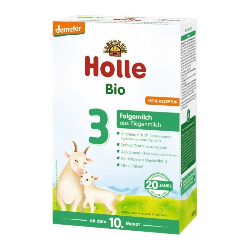 Mleko kozie 3 następne dla niemowląt – Holle 400 g