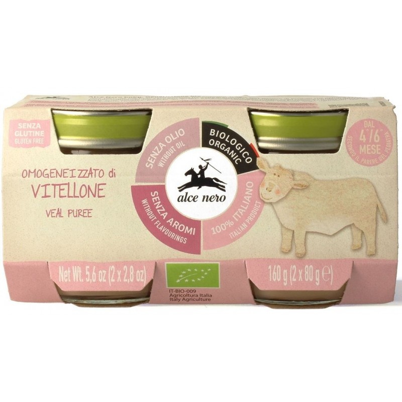 Mięso cielęcina – Alce Nero BIO (2 x 80 g) 160 g